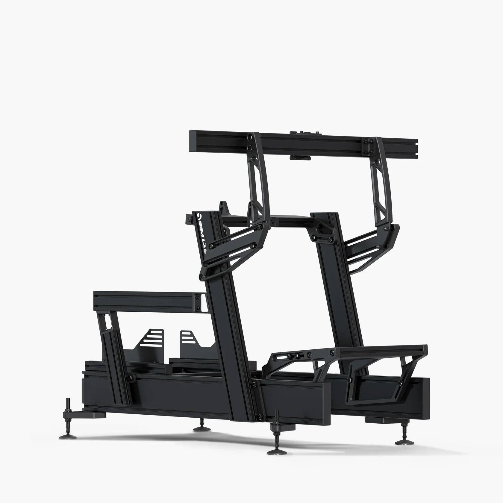 Sim-Lab P1X Pro Sim Racing Cockpit med singel monitorstativ (Podium Base Fanatec DD)