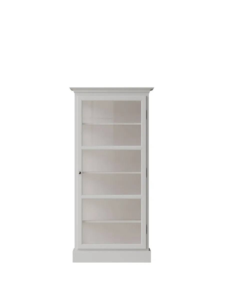 Vitrineskab Classic V3, hvid fra Lindebjerg Design - Jacobsen Plus