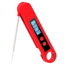 Ultralydsgrilltermometer med baggrundsbelysning og kalibrering Digitalt stegetermometer Bbq-termometer til køkken, udendørs madlavning, grillning