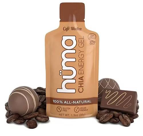Hüma Gel Café Mocha med koffein, 36g: 12-Pack