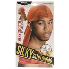 Magic-Silky Smooth Satin Durag Orange