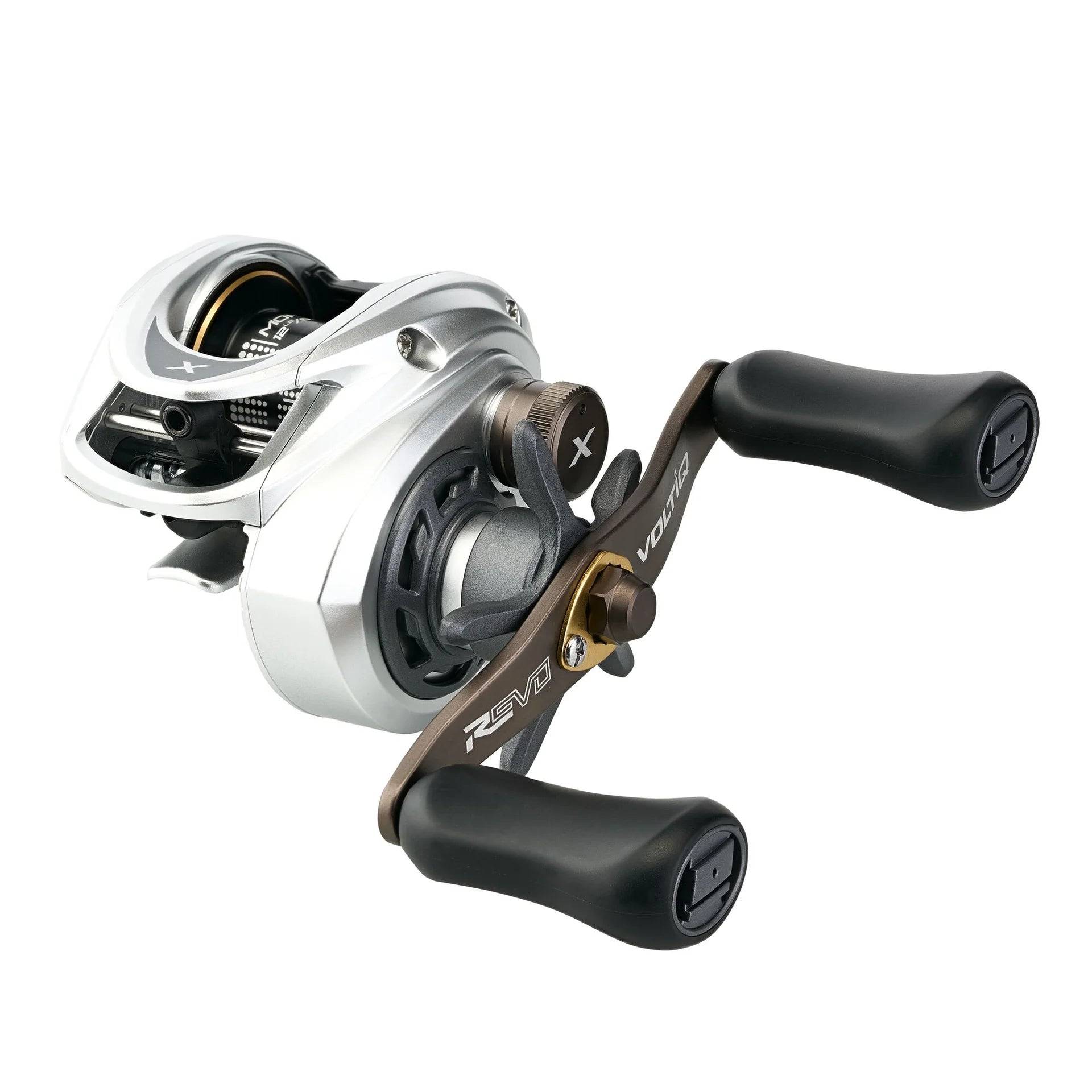 Abu Garcia Revo X VoltiQ 6.7:1 (vänster), Multi