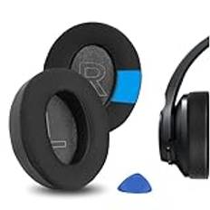 Geekria Sport kylgel ersättningsöronkuddar för Anker Soundcore Life Q20, Life Q20+, Life Q20i, Life 2 hörlurar öronkuddar, headset öronkuddar, öronkuddar, öronkuddar, öronkåpor skydd reparationsdelar