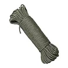 Heavy Duty Rope,Klädlina Rep | Starkt lastbärande campingrep | Multifunktionell 7-tråds paracord för hantverksprojekt, camping, klättring