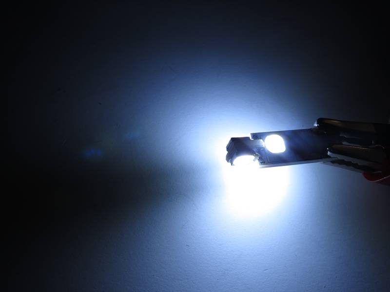 LED Positionslys, 4xSMD 24V - W3W / W5W - Xenon - Hvid