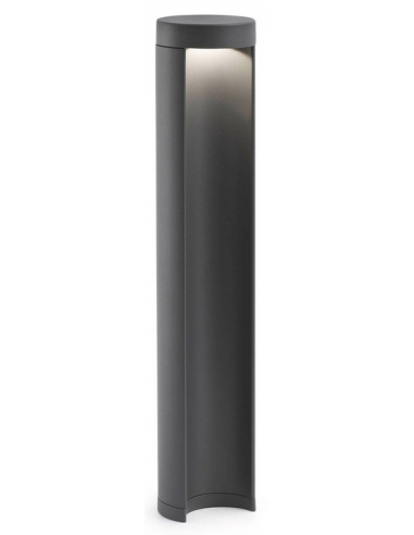 CHANDRA Udendørs bedlampe i aluminium og glas H45 cm 7W COB LED - Mørkegrå
