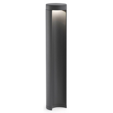 CHANDRA Udendørs bedlampe i aluminium og glas H45 cm 7W COB LED - Mørkegrå
