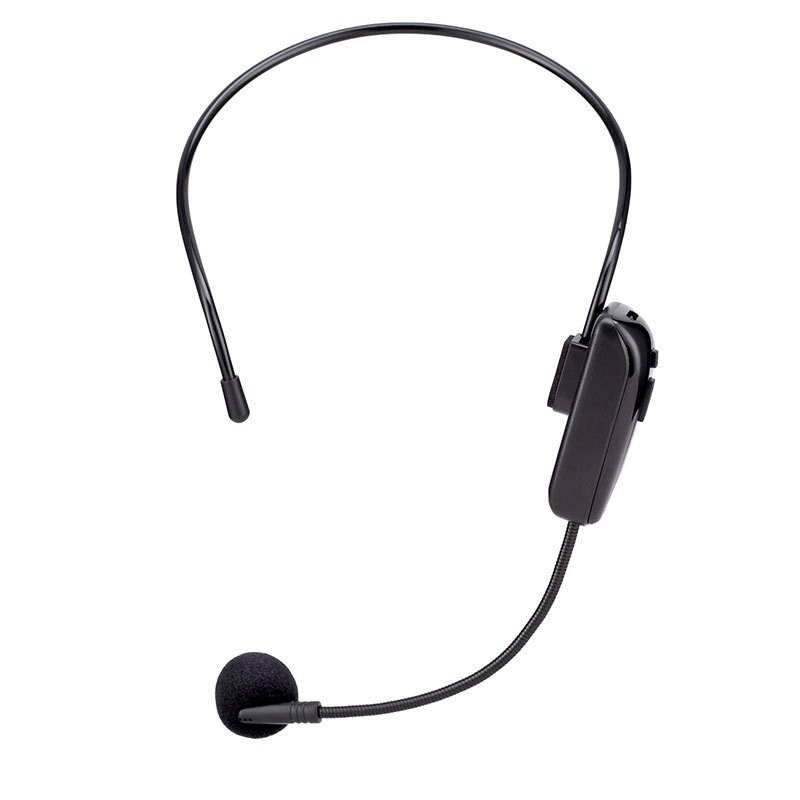 Fm headset mikrofon trådlös head-wear mikrofon röstförstärkare för talundervisning