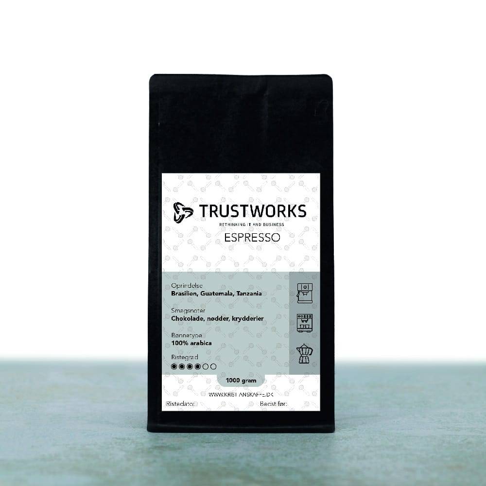 Trustworks Espresso - Private label - 1.000 gram