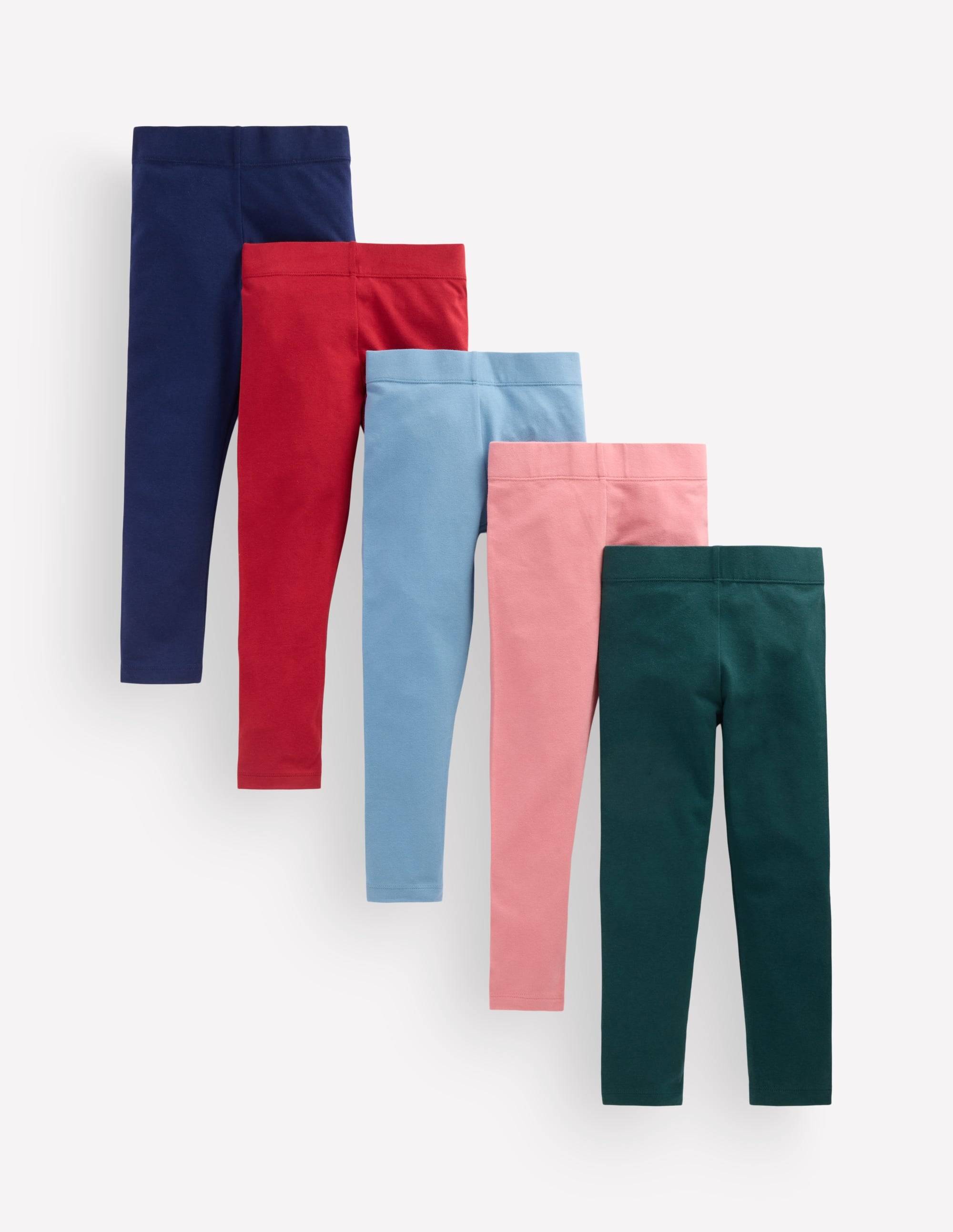 Boden Girls 5-Pack Leggings | Size 6-7 Years