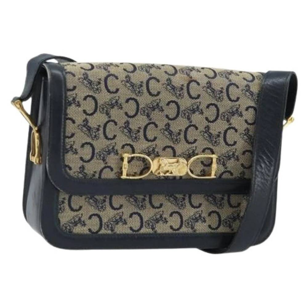 Celine Vintage - Pre-owned Canvas Cross Body Bag Vintage - Dam - ONE Size -