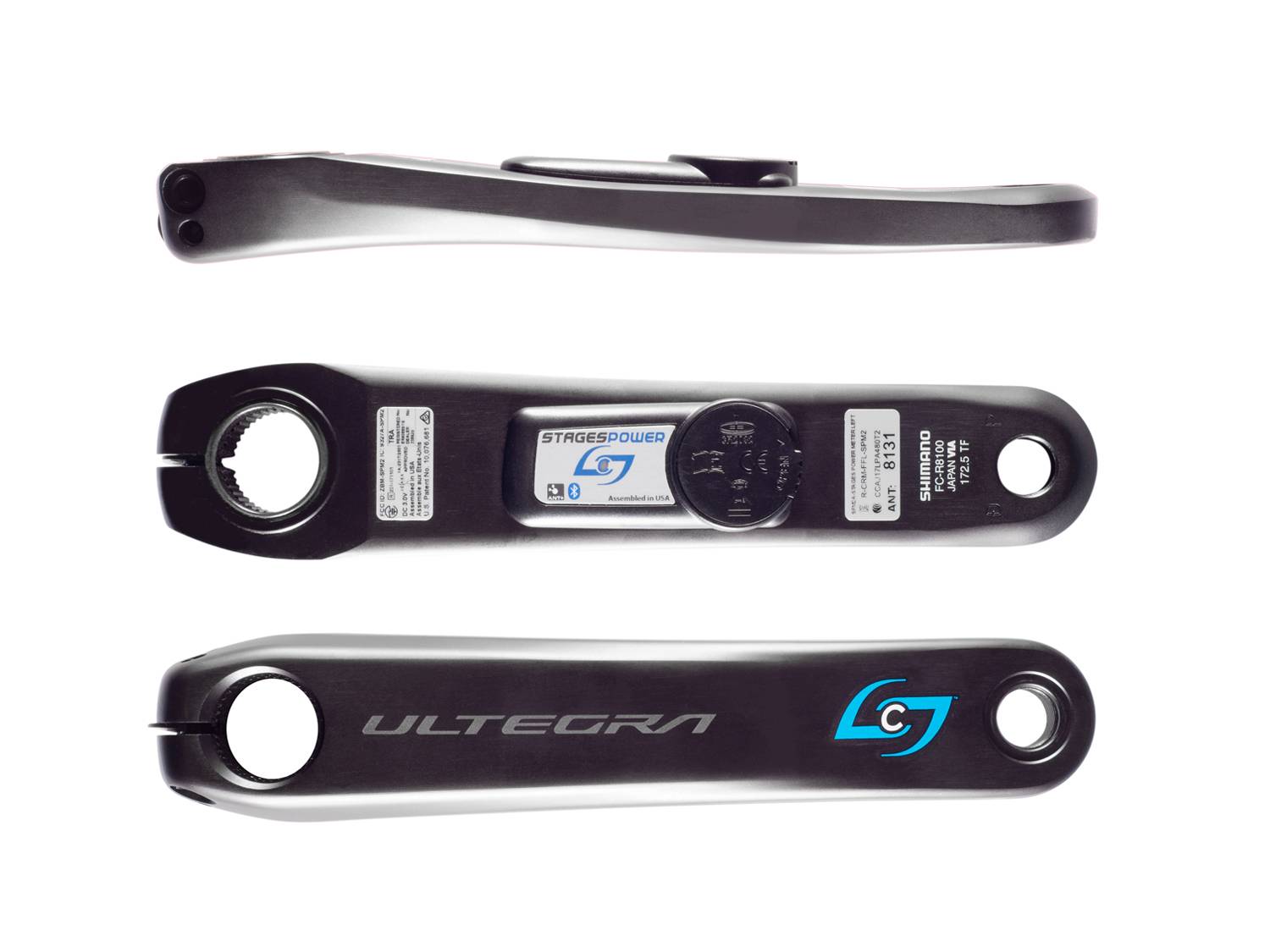 SHIMANO - Wattmåler Stages Ultegra R8100 Left - 170mm.