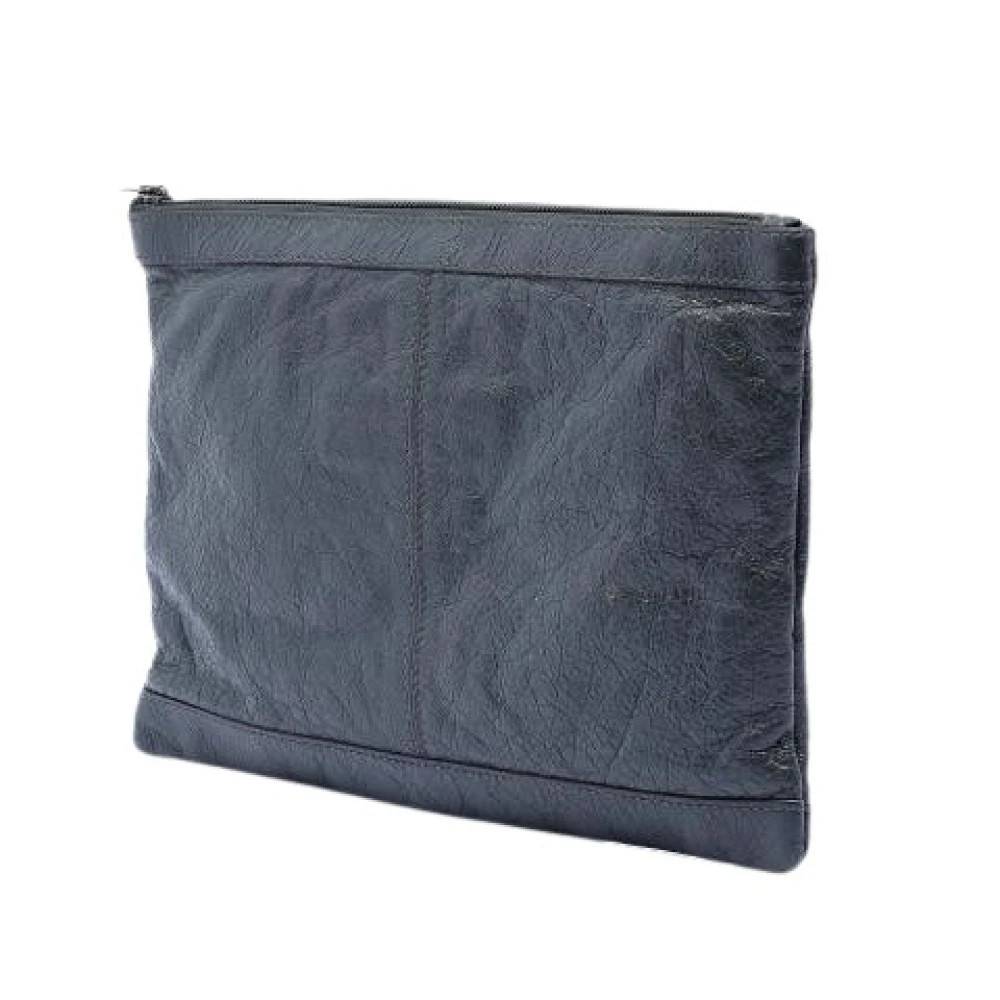 Balenciaga Vintage - Pre-owned Lambskin Clutch Vintage - Dam - ONE Size -