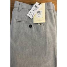 Tailored & Originals Frederic Zip Pants - 31/32 / Light Grey Melange