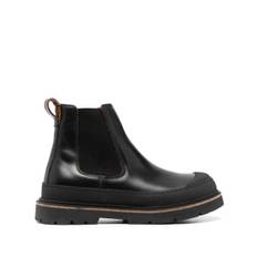 Birkenstock - Stalon Chelsea-boots i läder - herr - kalvskinn/gummi/kalvskinn - 47 Regular - Svart