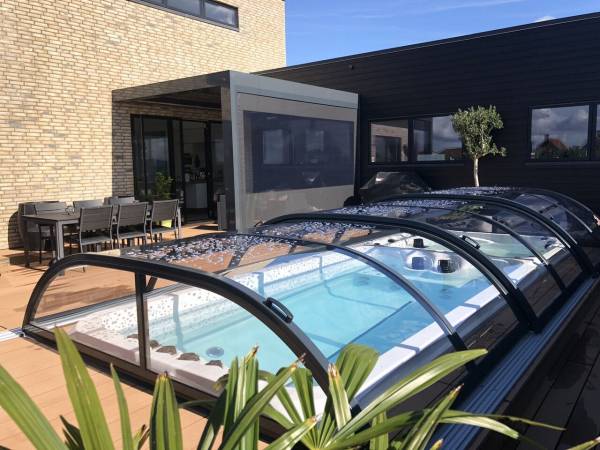 Pooltak Nova Comfort Standard 3 x 6 m - Antracit