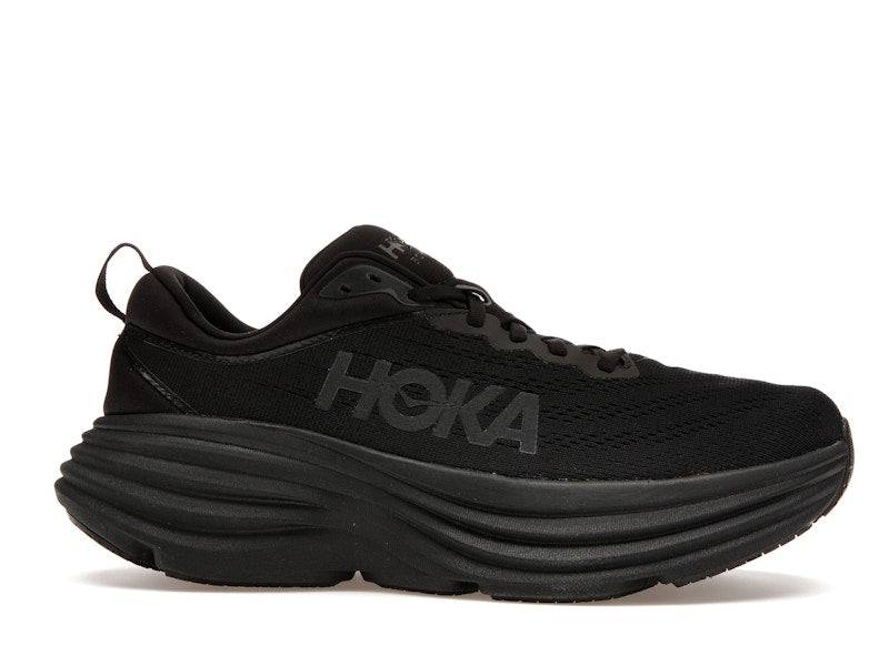 Hoka One One Bondi 8 Triple Black - 47 1/3 / Standard