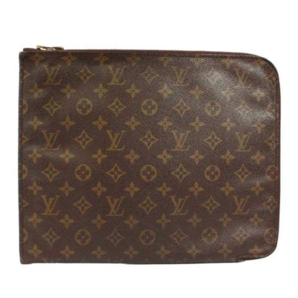 Louis Vuitton Vintage Pre-owned Vintage Clutch taske - Vintage - Dame - Brun - ONE SIZE -
