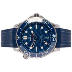 Omega Seamaster Diver 300m 42, Blå, Gummi