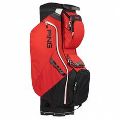 Ping Traverse Cartbag - Red/Black/White