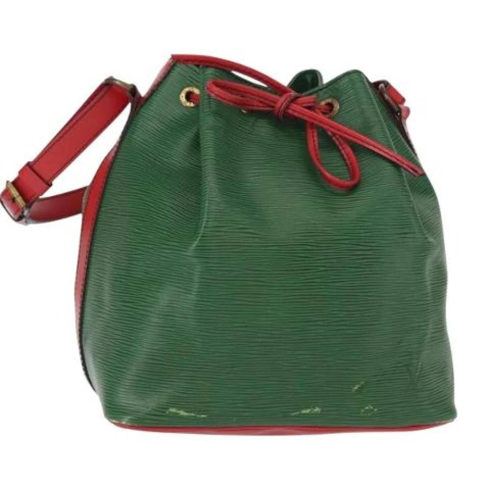 Louis Vuitton Vintage Pre-owned Vintage Bucket Bag - Vintage - Dame - Grøn - ONE SIZE - Læder