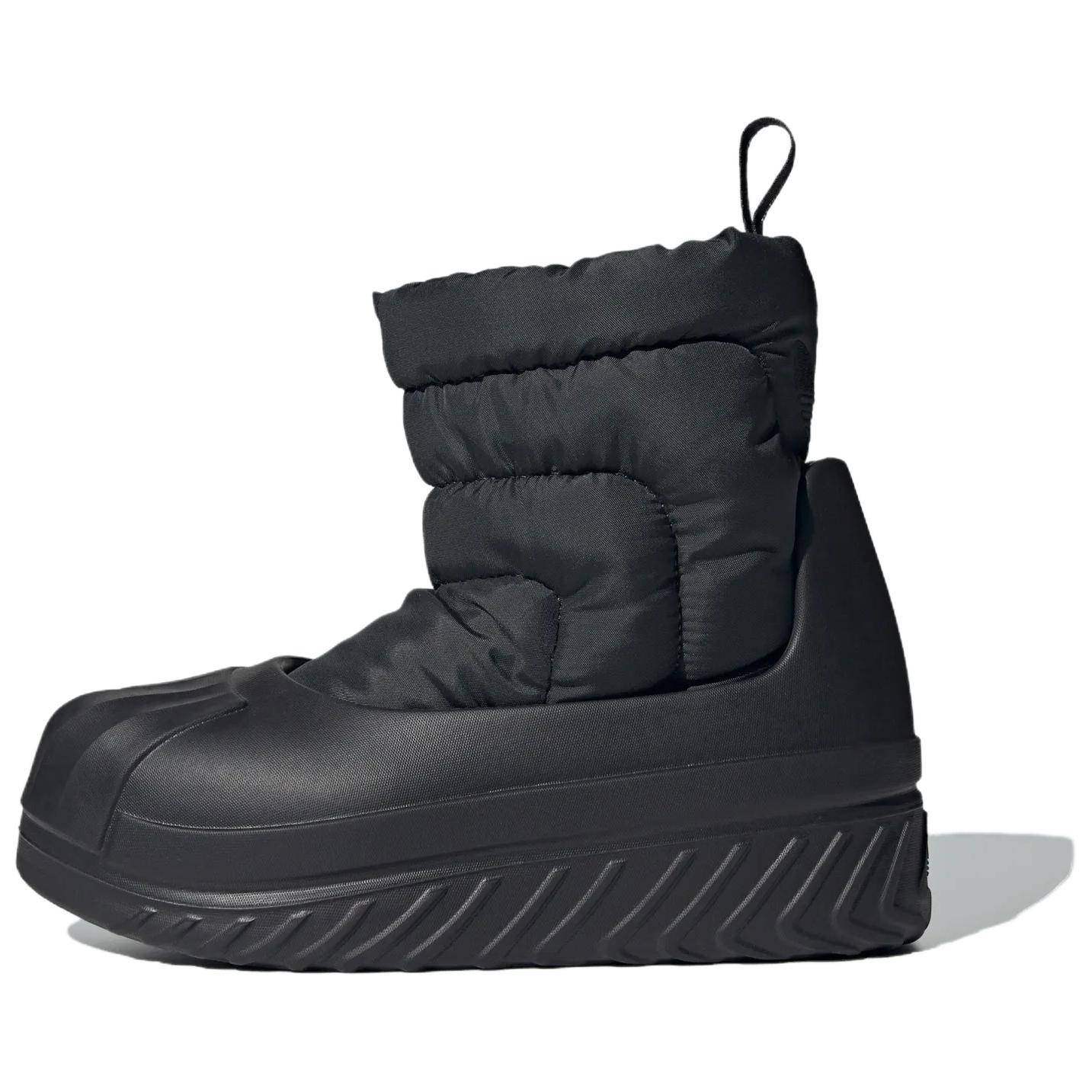 Adidas Dam AdiFOM Superstar Vinterkänga 'Svart Kolfiber' Damsneakers IG4215 40⅔