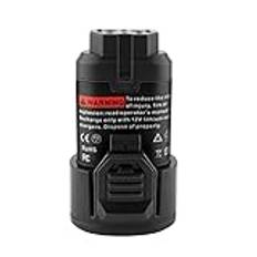 EICHXO 12 V 3,0 Ah litium L1215 ersättningsbatteri kompatibelt med AEG 12 V batteri L1215 L1215R R86048 BLL12C BS12C BS12C2 BSS12C BWS12 BWS12CBWS