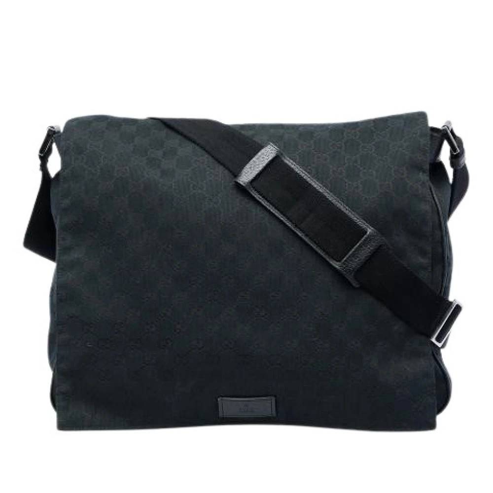 Gucci Vintage Pre-owned Cross Body Bag - Vintage - Dame - Sort - ONE SIZE - Uld