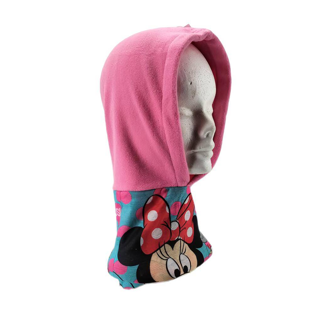 Minnie balaclava - fleece balaclava för flickor unique stark rosa