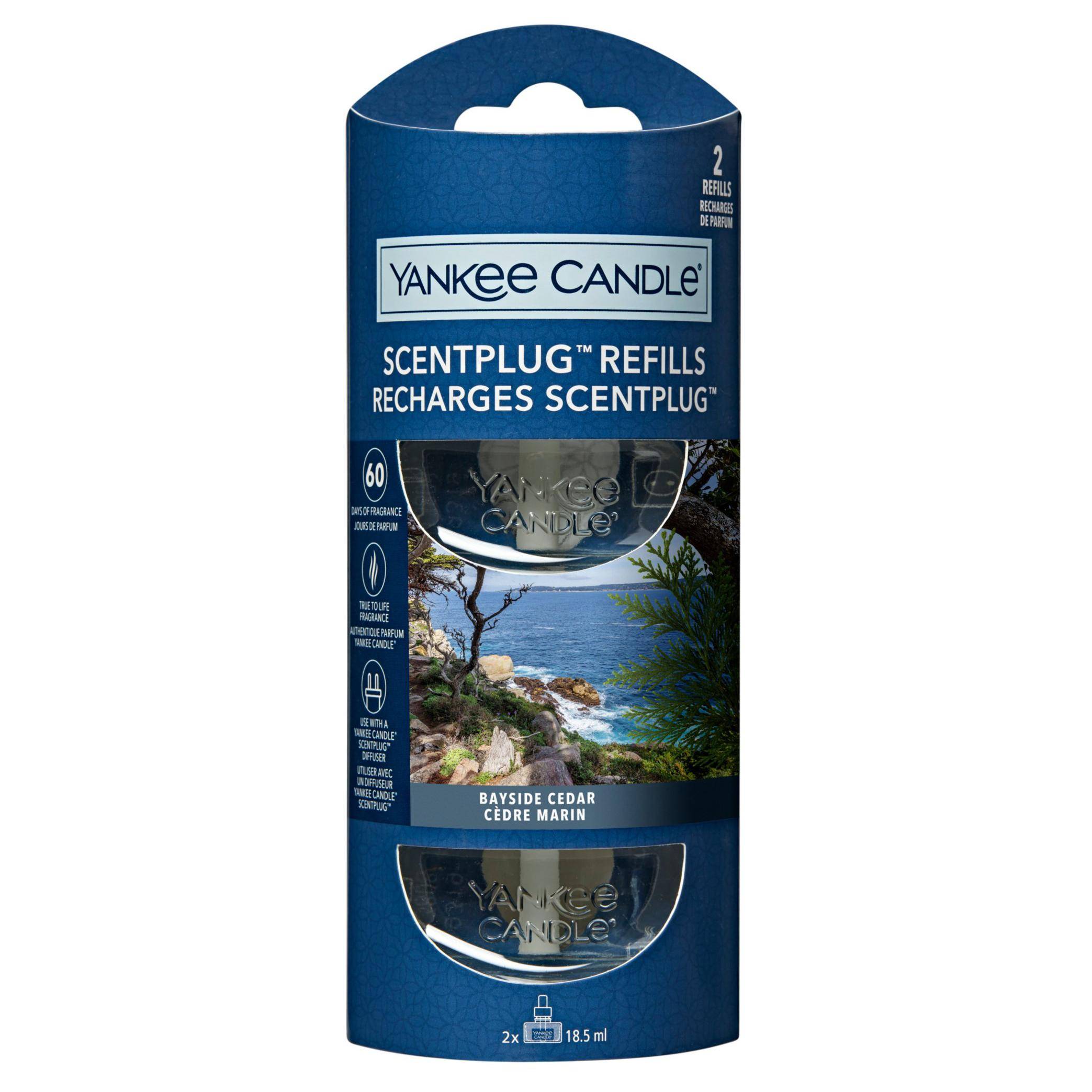 Yankee Candle Bayside Cedar Scent Plug Refill
