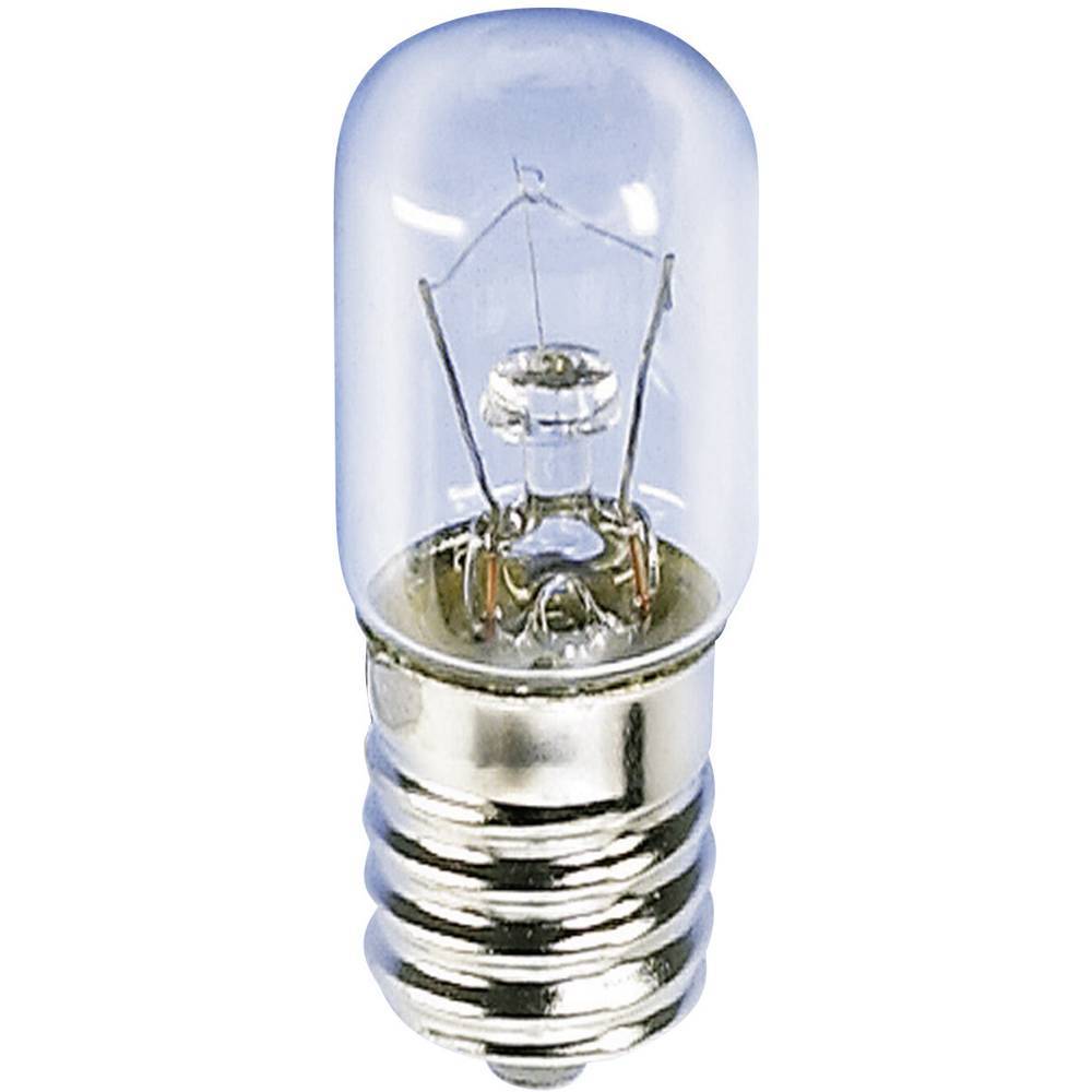 Barthelme 00110610 Lille rørlampe 60 V 10 W E14 Klar 1 stk