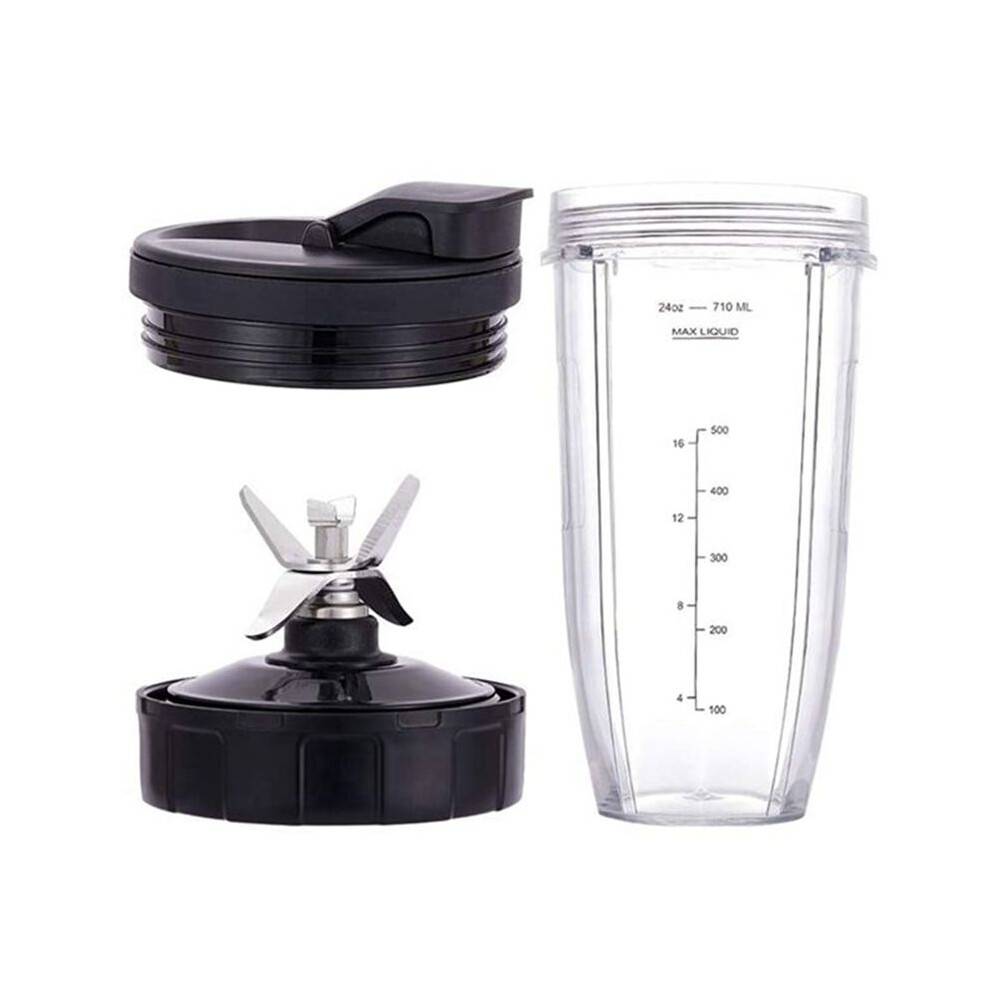 For Blender Replacement Parts, 24Oz Cup 7 Fins Extractor Blade, for Nutri Auto IQ BN801 SS101 BL480-30 BL641