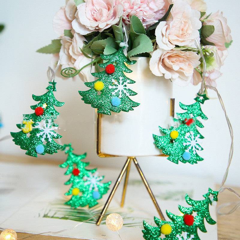 Santa Claus String Lights Christmas Tree Snowman Decoration Lights - 3 Style / 3m20 lights