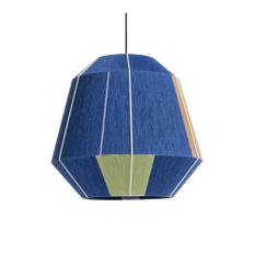 HAY - Bonbon Pendant Lamp 500 & Cord Set Blue Tones Wool - Pendellamper - Ana Kras