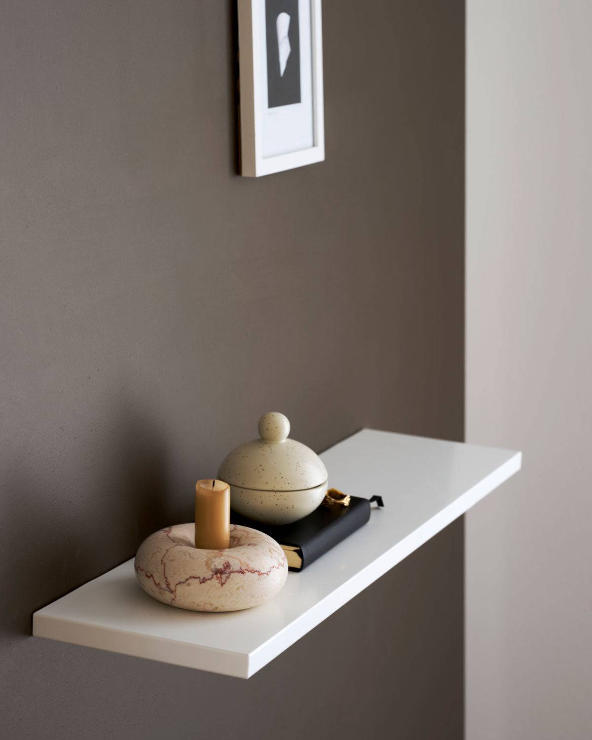 Edge Shelf - Brilliant White - Brilliant White