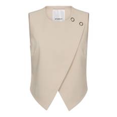 Co'couture Volacc Wrap Vest Blazer 30289 199-Bone (MEDIUM)
