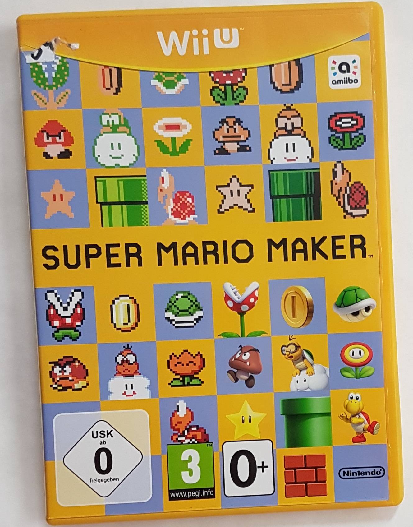 Wii-U Super Mario Maker (utan bok)