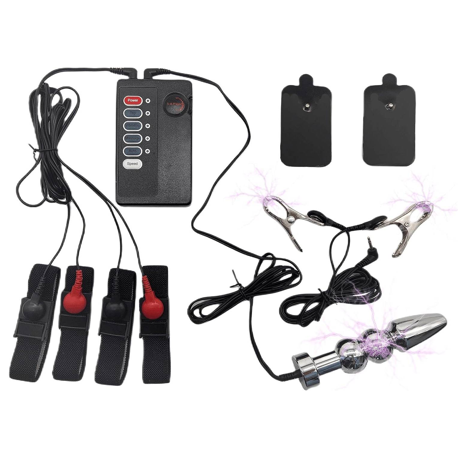 SuperLove E-Stim Starter Pack Set.