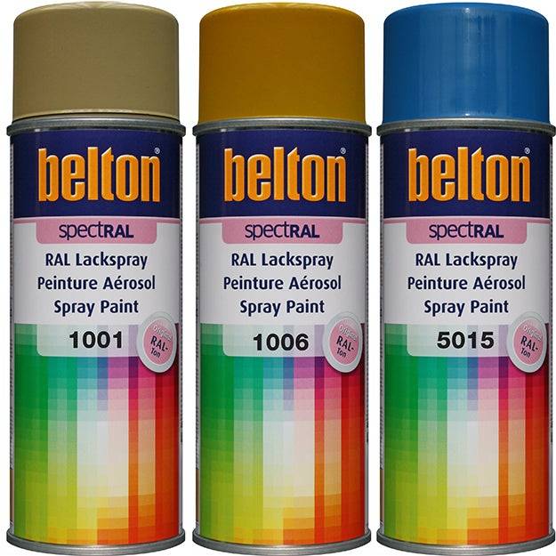 Belton Sprayfärg - RAL 2009 - 400ml - RAL 2009 (Trafikorange) (400 ml)