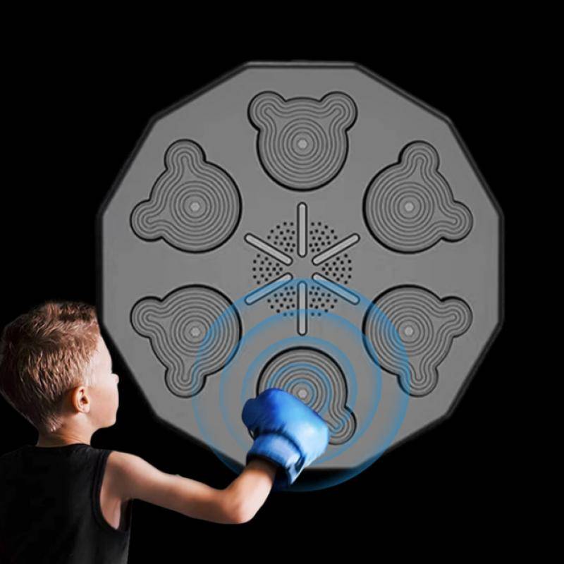 Blueteeth Smart Music Boxing Machine Led Lighted Wall Target Sandbag Reaction Training Agility Reaction For Boxing Athletic Relax CHINA