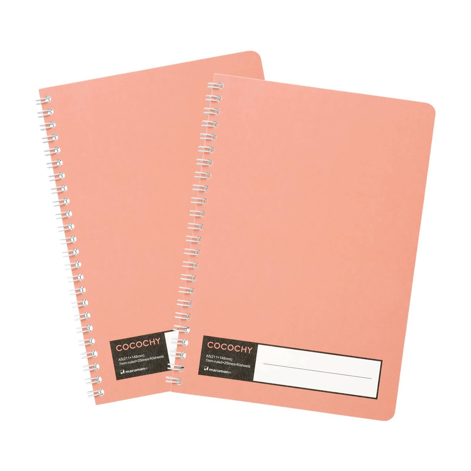 Maruman Ringpärm Cocochi A5 Ljusorange Set om 2 N479-39