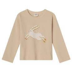 Kuling GOTS Athens Mönstrad Långärmad T-shirt Madelen Möllard Bunny 86/92 cm  Beige  86/92 cm  Unisex