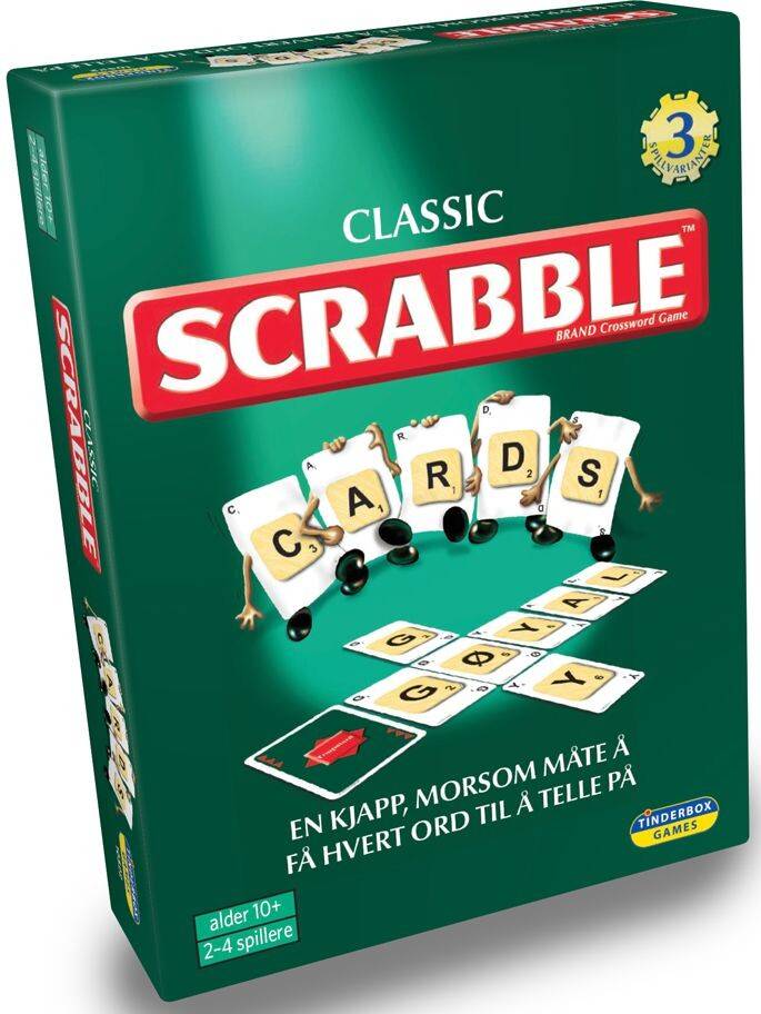 Scrabble Cards - NORSK