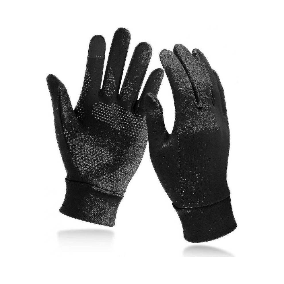 Heated Gloves, Under Gloves Touch Screen Cycling Gloves Running Gloves