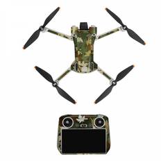 Klistermärke / Skin till DJI Mini 3 Pro + RC - Kamouflage Skog