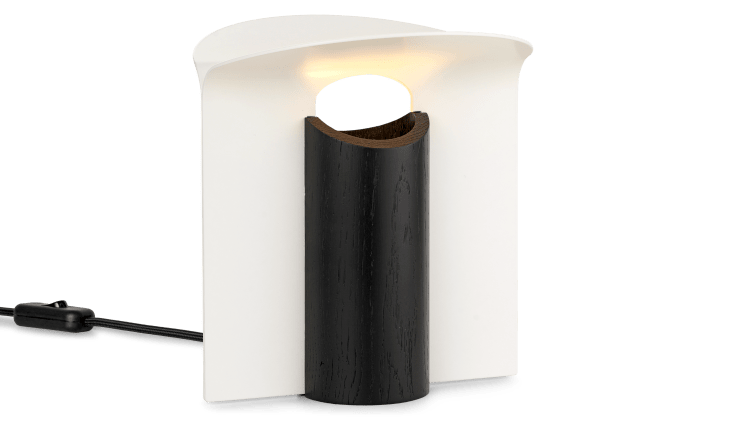 RF200 | Petal Lampe FSC® Mix-certificeret eg, malet, hvid aluminum , Sort