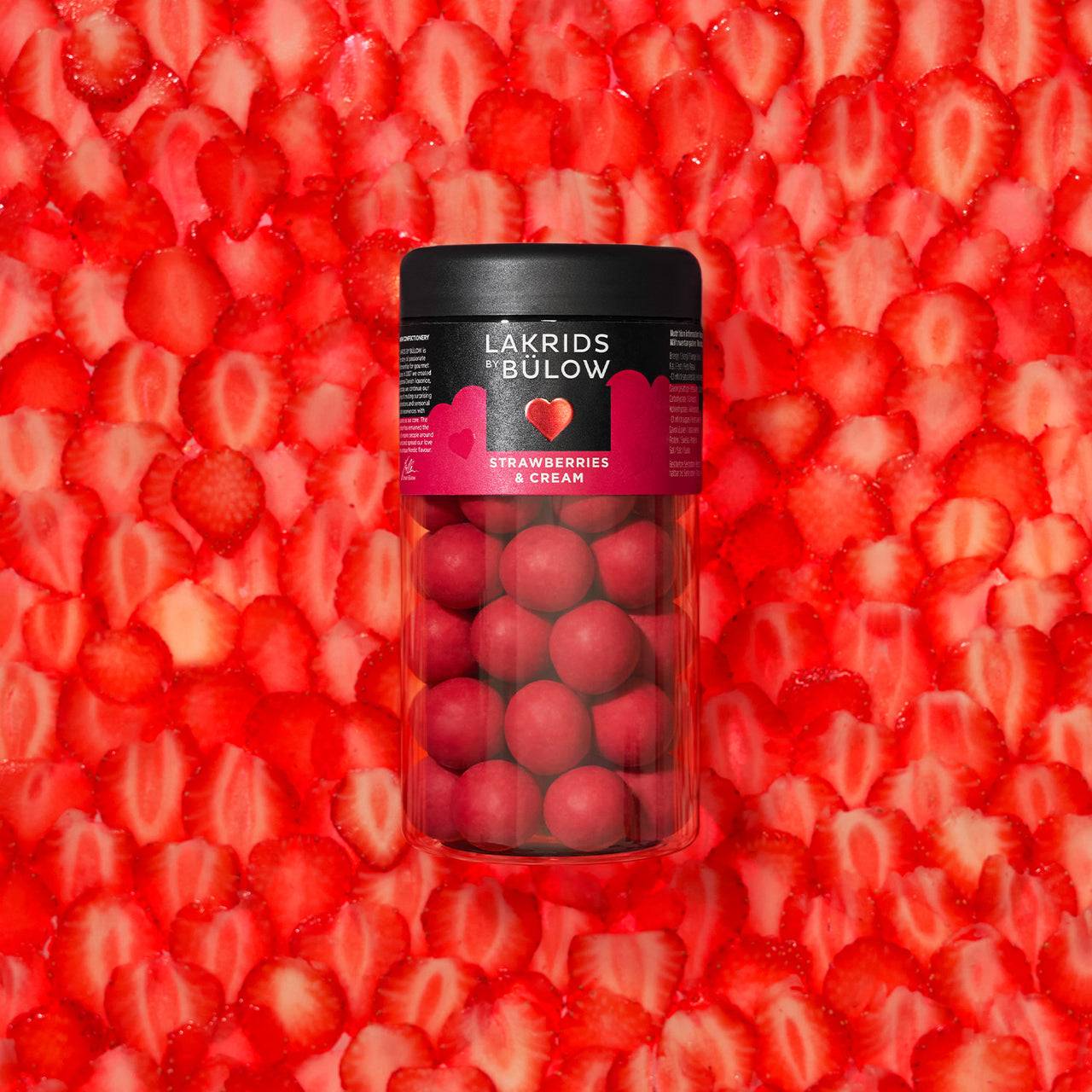 Lakrids by Bülow, Strawberrry & Cream, 270 gram