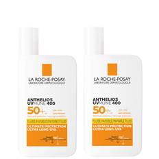 La Roche-Posay Anthelios UVMune 400 Invisible Fluid SPF50+ Sun Cream Duo