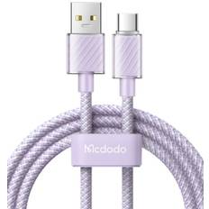 Mcdodo Dichromatic USB-A til USB-C-kabel - Lilla/1,2 meter