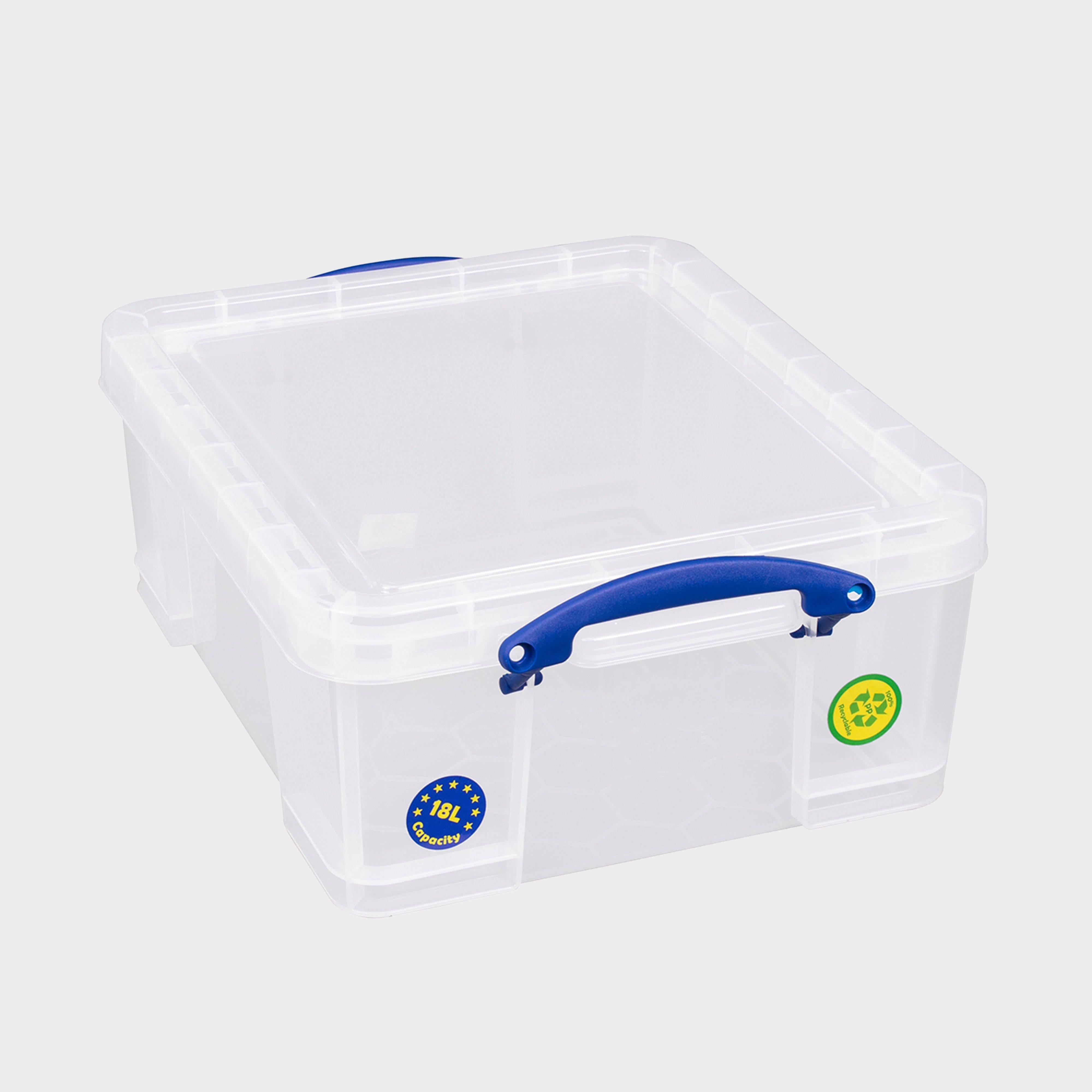 Really Useful Storage Box - 18L, Clear